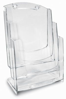Suport documente, plastic, 3 compartimente, format A4, Arda