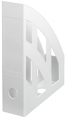 Suport vertical dosare, PP, A4, clasic, gri Herlitz