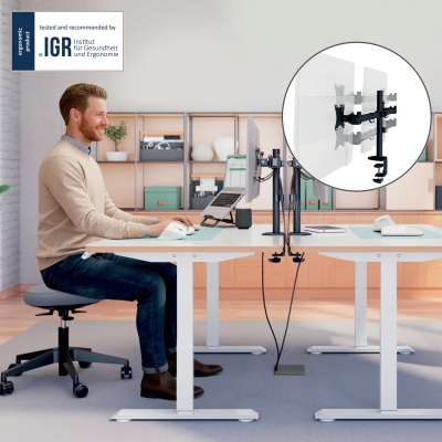 Suport pentru monitor Leitz Ergo Slim