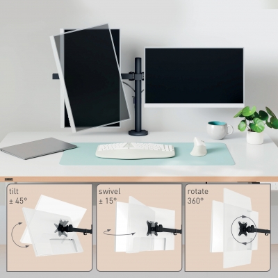 Suport pentru monitor Leitz Ergo Slim