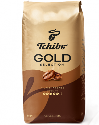 Cafea boabe Gold Selection 1 kg Tchibo