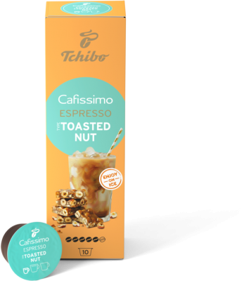 Cutie 10 capsule cafea Tchibo Cafissimo Espresso Toasted Nut