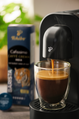 Cutie 10 capsule cafea Tchibo Cafissimo Barista Caffe Crema India