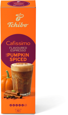 Cutie 10 capsule cafea Tchibo Cafissimo Espresso Pumpkin Spiced