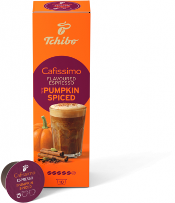Cutie 10 capsule cafea Tchibo Cafissimo Espresso Pumpkin Spiced