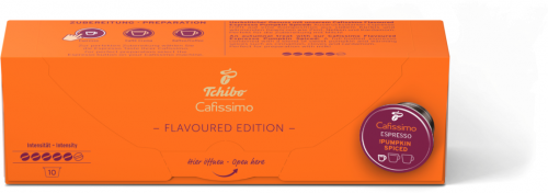 Cutie 10 capsule cafea Tchibo Cafissimo Espresso Pumpkin Spiced
