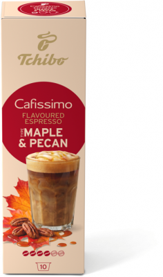 Cutie 10 capsule cafea Tchibo Cafissimo Espresso Maple & Pecan