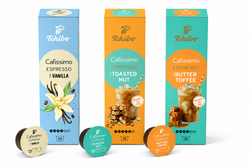 Set capsule cafea Tchibo Cafissimo Summer Secret, 3 cutii/set