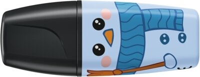 Textmarker Stabilo Boss mini Frosty Friends Christmas, 5 culori/blister