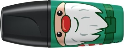 Textmarker Stabilo Boss mini Frosty Friends Christmas, 5 culori/blister