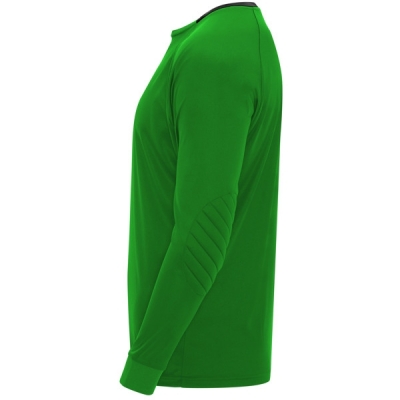 Tricou copii, cu maneca lunga, Porto, verde tei-negru, Roly