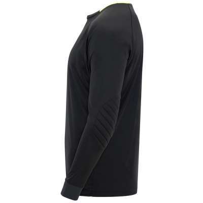 Tricou copii, cu maneca lunga, Porto, fluorescent, negru-galben, Roly