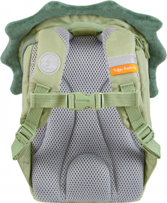 Rucsac gradinita Mini Zoomies, Green Dino, Tiger