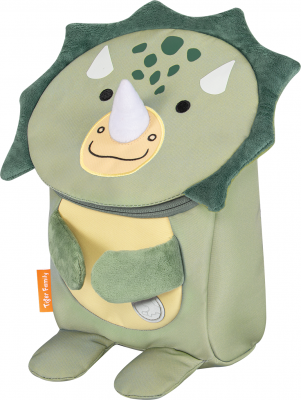 Rucsac gradinita Mini Zoomies, Green Dino, Tiger