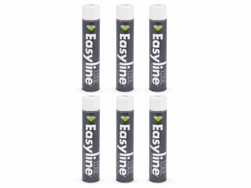 Vopsele speciala Easyline Edge, 6 buc, alb