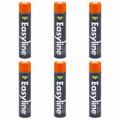 Vopsele speciale Easyline Edge, 6 buc, portocaliu