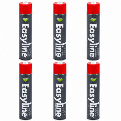 Vopsele speciale Easyline Edge, 6 buc, rosu