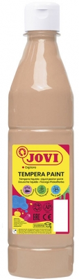 Vopsea tempera lichida, flacon 500 ml, bej, Jovi