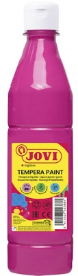 Vopsea tempera lichida, flacon 500 ml, magenta, Jovi