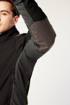 Jacheta Softshell Bomber 3L, Negru, Tall, Portwest EV4