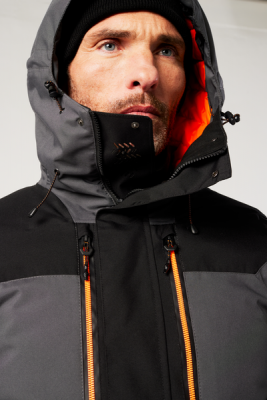 Geaca Parka de iarna, Gri metalic, Regular, Portwest EV4