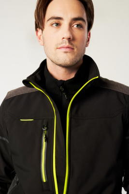 Jacheta Softshell Bomber 3L, Negru, Regular, Portwest EV4