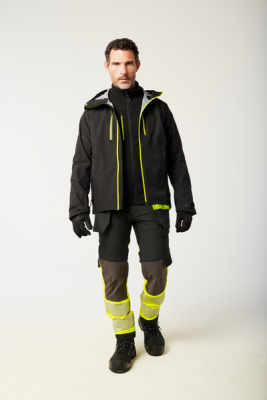 Jacheta de ploaie Shell, Negru, Tall, Portwest EV4