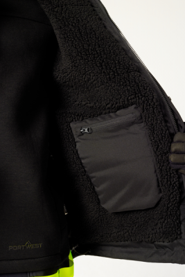 Geaca Parka de iarna, Negru, Tall, Portwest EV4