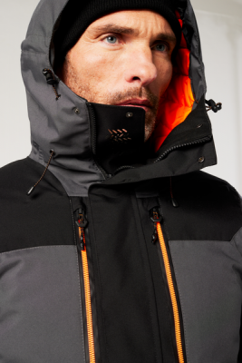 Geaca Parka de iarna, Gri metalic, Regular, Portwest EV4