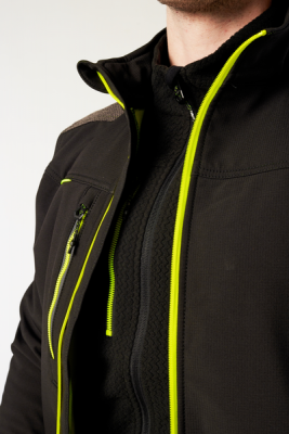 Jacheta Softshell Bomber 3L, Negru, Regular, Portwest EV4