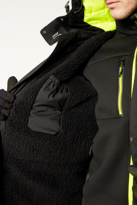 Geaca Parka de iarna, Negru, Tall, Portwest EV4