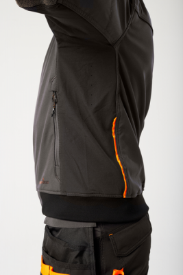 Jacheta Softshell Bomber 3L, Gri metalic, Tall, Portwest EV4