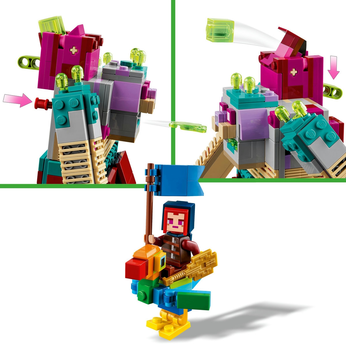 Confruntarea Devoratorului 21257 LEGO Minecraft - BNB