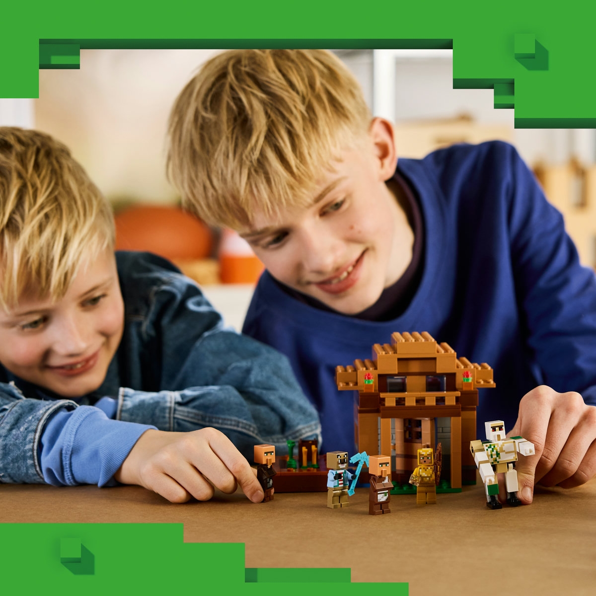 Atacul Evocatorilor asupra satului 21596 LEGO Minecraft - BNB