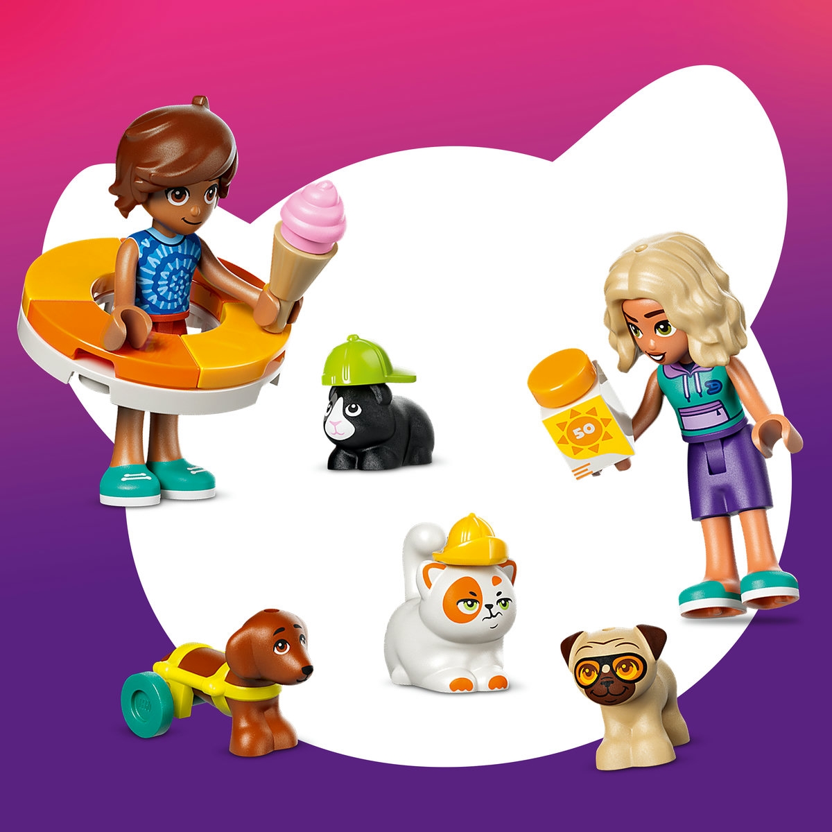 コレクション Yukifly O zi distractiva in parcul acvatic 42676 LEGO Friends - BNB