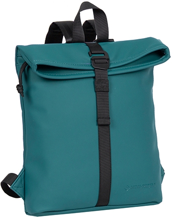 New Rebels Backham Rolltop Rugzakken taupe | van Os tassen en koffers