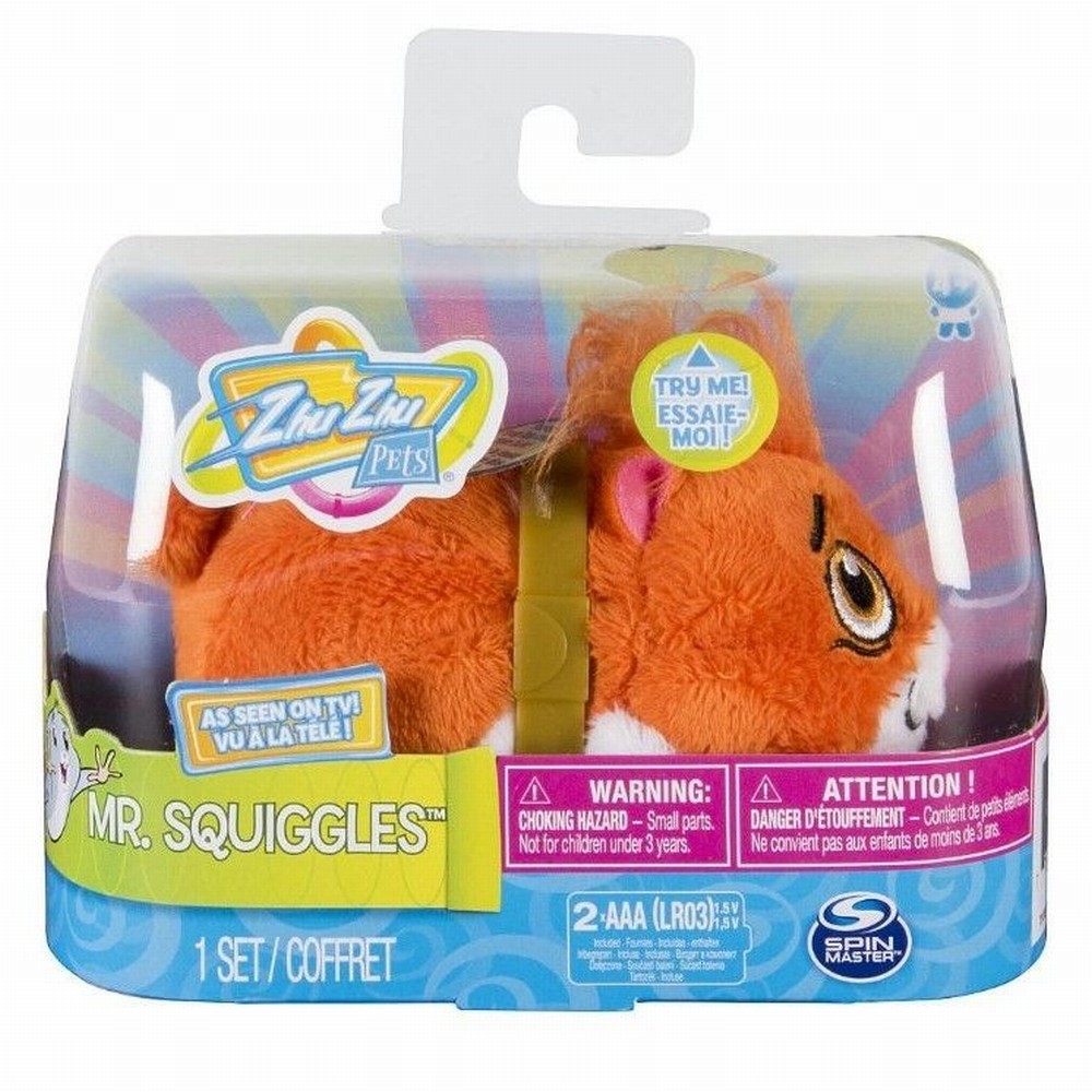 ZHU ZHU ANIMALUT DE COMPANIE MR SQUIGGLES SPIN MASTER - BNB