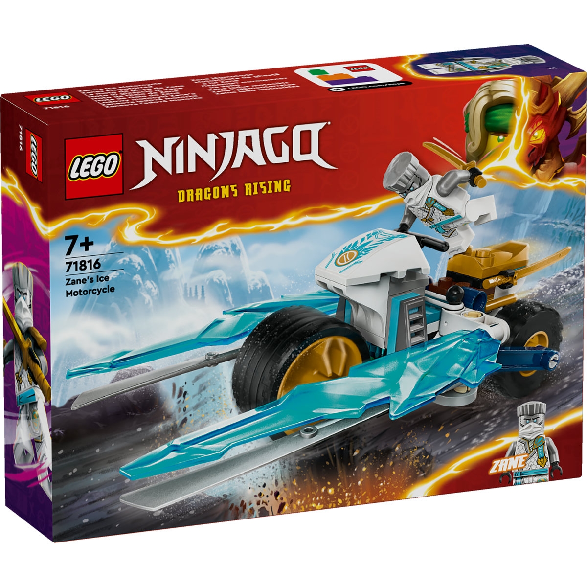 Motocicleta de gheata a lui Zane 71816 LEGO Ninjago - BNB