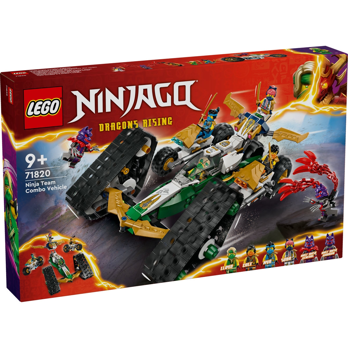 Vehicul combinat al echipei ninja 71820 LEGO Ninjago - BNB