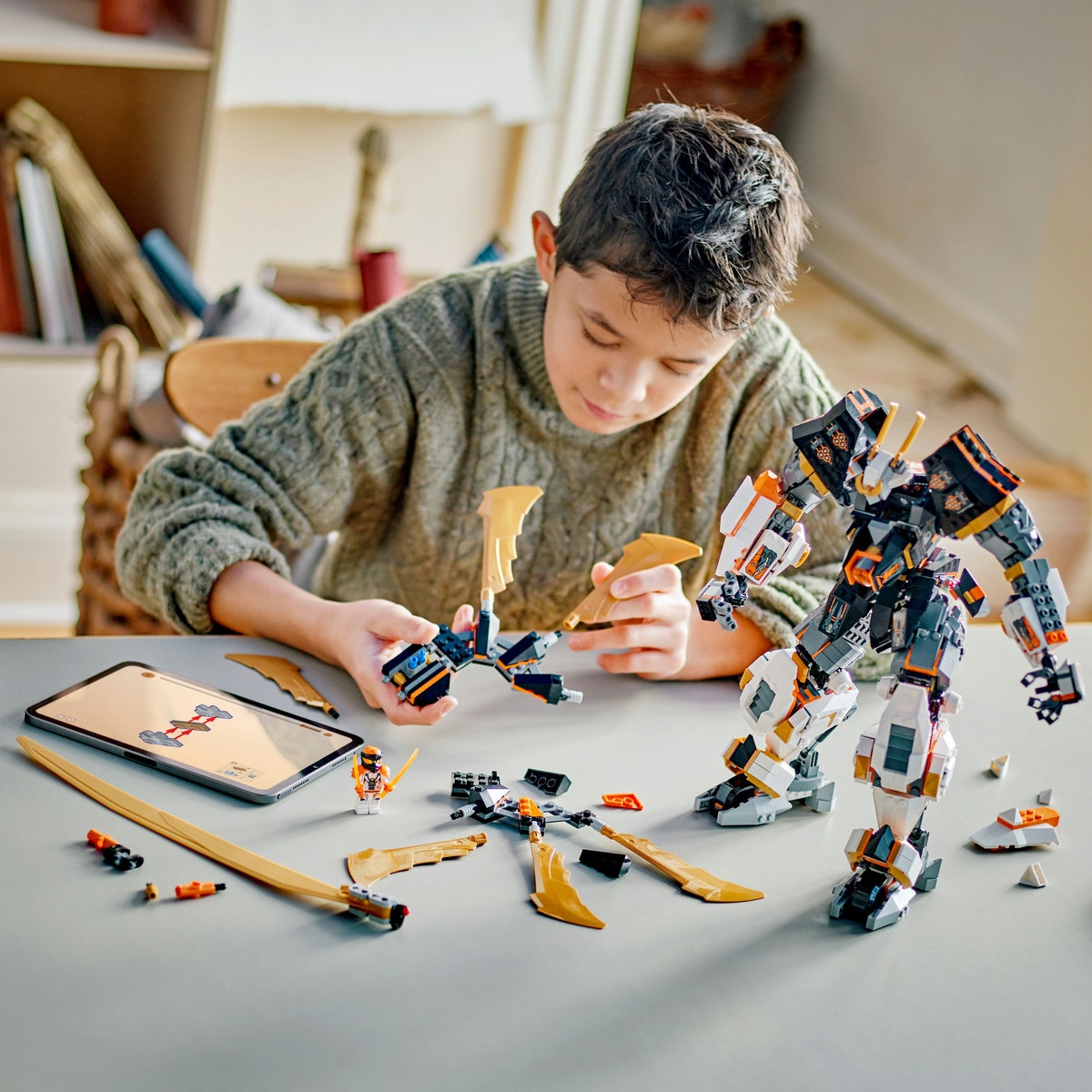 Robotul-dragon de titan al lui Cole 71821 LEGO Ninjago - BNB