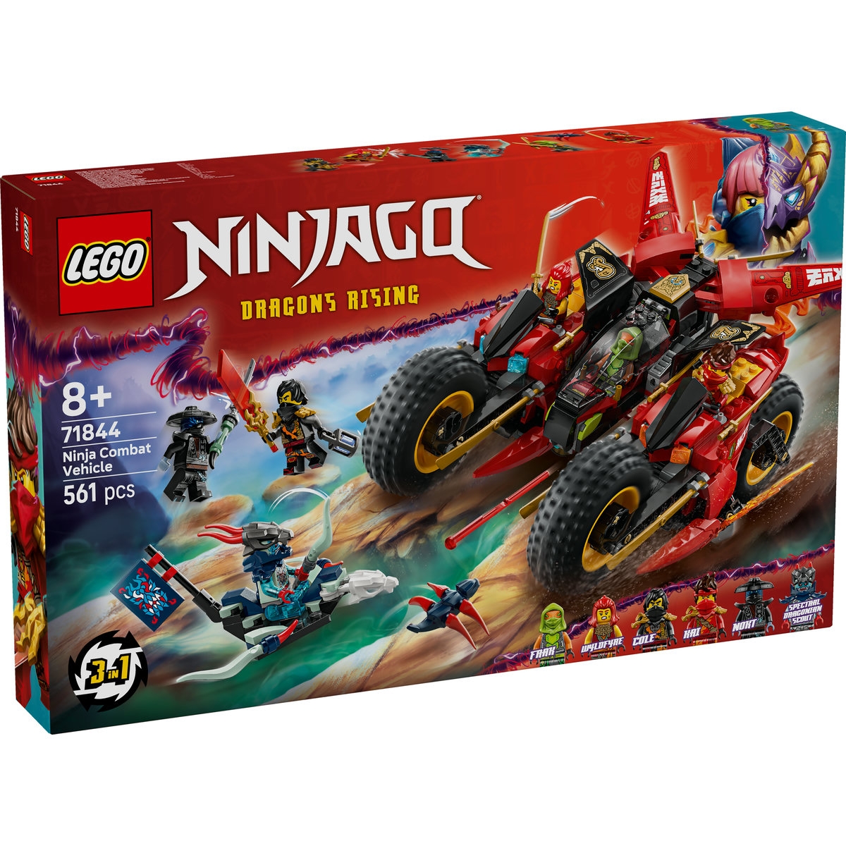 Vehicul de lupta ninja 71844 LEGO Ninjago - BNB