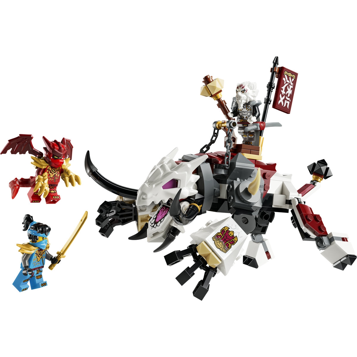 Zilvar si monstrul dragon Grimtak 71863 LEGO Ninjago - BNB