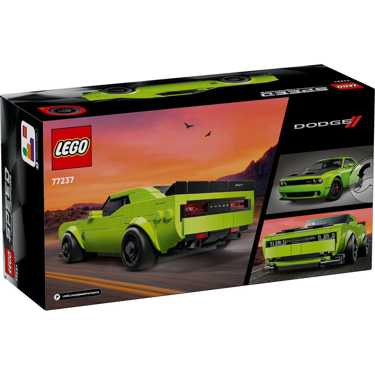 Masina sport Dodge Challenger SRT Hellcat 77237 LEGO Speed