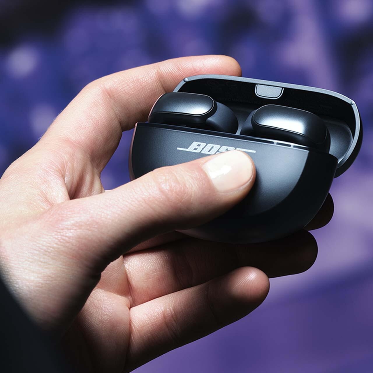 ひろぴ【動作確認のみ】BOSE ULTRA OPEN EARBUDS Bose Ultra Open Earbuds 空間オーディオ オープンイヤー 完全