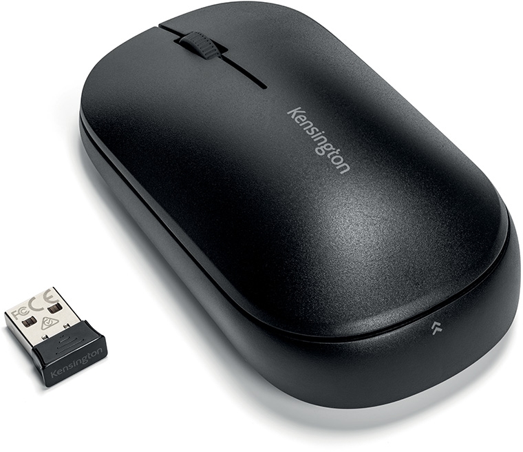 Mouse Dual Wireless SureTrack, dimensiune medie, culoare negru