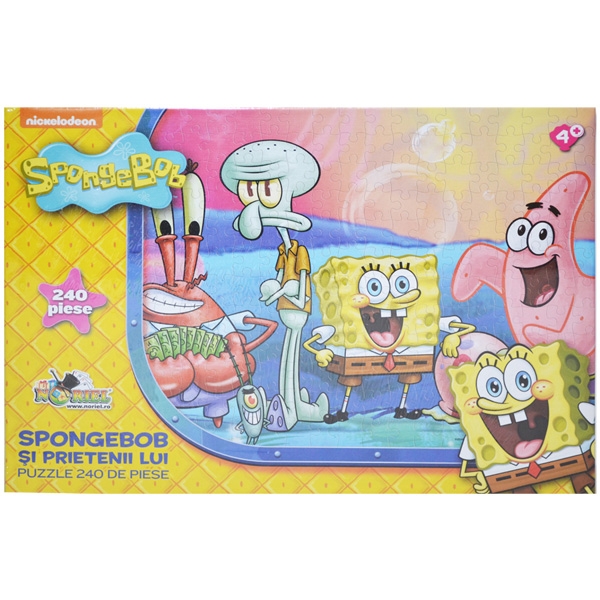 Gate Refinement eternal Puzzle Spongebob - Spongebob si prietenii lui 240 piese Noriel - BNB
