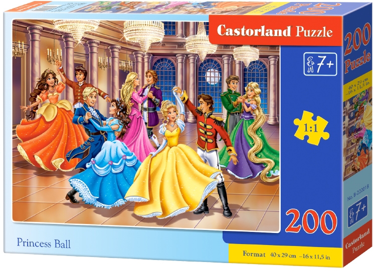 Puzzle 200 piese, diverse modele, premium, Castorland - BNB