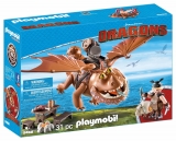 Dragons - Fishlegs Si Meatlug Playmobil
