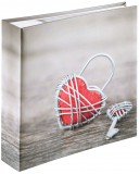 Album foto Hama, 10 x 15 cm, Rustico Metal Heart, 200 fotografii