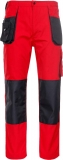 Pantaloni talie Kastor Stenso, rosu